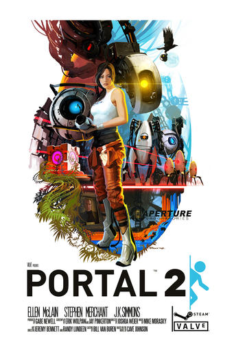 Portal 2 - Киноплакат Portal 2